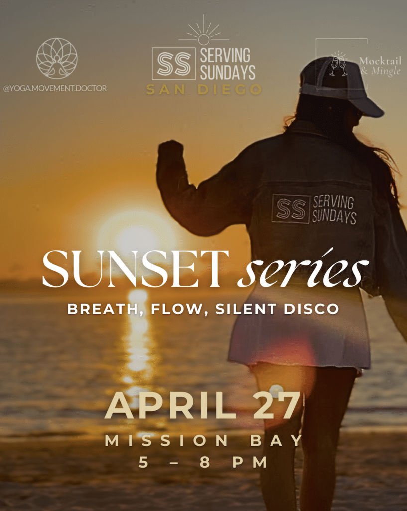 Serving Sundays SUNSET SERIES: Breath, Flow, Silent Disco